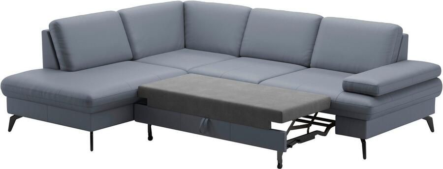 Sit&more Hoekbank Morris L-vorm incl. zitdiepteverstelling keuze uit armleuningverstelling bedfunctie & bedlade - Foto 7