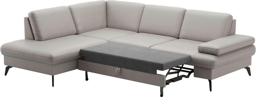 Sit&more Hoekbank Morris L-vorm incl. zitdiepteverstelling keuze uit armleuningverstelling bedfunctie & bedlade - Foto 7