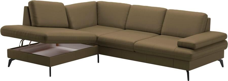 Sit&more Hoekbank Morris L-vorm incl. zitdiepteverstelling keuze uit armleuningverstelling bedfunctie & bedlade - Foto 8