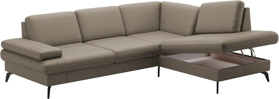 Sit&more Hoekbank Morris L-vorm incl. zitdiepteverstelling keuze uit armleuningverstelling bedfunctie & bedlade - Foto 9