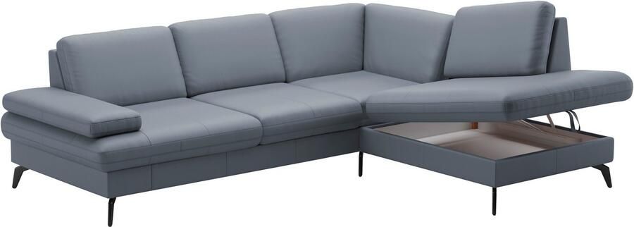Sit&more Hoekbank Morris L-vorm incl. zitdiepteverstelling keuze uit armleuningverstelling bedfunctie & bedlade - Foto 9
