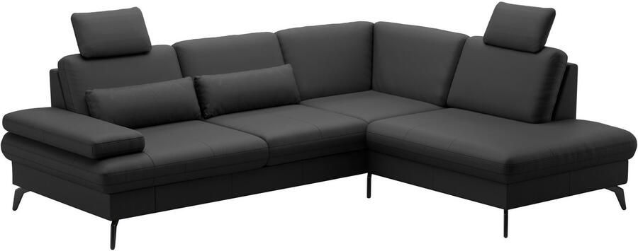 Sit&more Hoekbank Morris L-vorm incl. zitdiepteverstelling keuze uit armleuningverstelling bedfunctie & bedlade - Foto 6