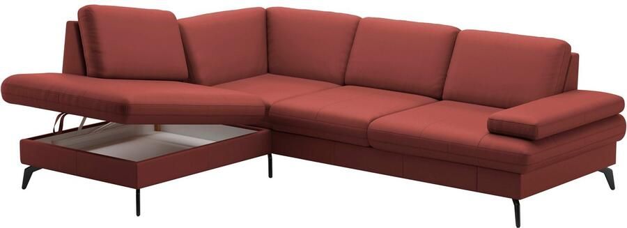 Sit&more Hoekbank Morris L-vorm incl. zitdiepteverstelling keuze uit armleuningverstelling bedfunctie & bedlade - Foto 8