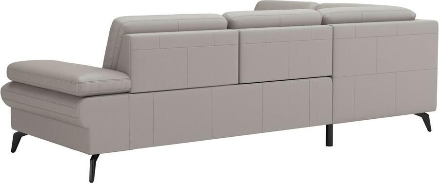 Sit&more Hoekbank Morris L-vorm incl. zitdiepteverstelling keuze uit armleuningverstelling bedfunctie & bedlade - Foto 6