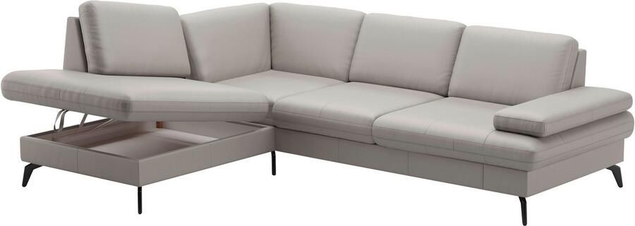 Sit&more Hoekbank Morris L-vorm incl. zitdiepteverstelling keuze uit armleuningverstelling bedfunctie & bedlade - Foto 9