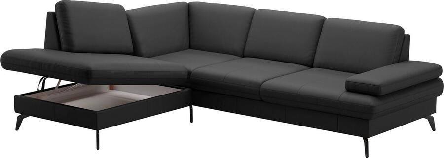 Sit&more Hoekbank Morris L-vorm incl. zitdiepteverstelling keuze uit armleuningverstelling bedfunctie & bedlade - Foto 9