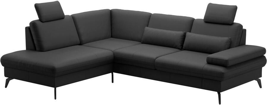 Sit&more Hoekbank Morris L-vorm incl. zitdiepteverstelling keuze uit armleuningverstelling bedfunctie & bedlade - Foto 6