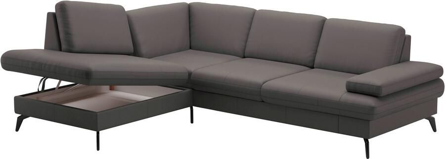 Sit&more Hoekbank Morris L-vorm incl. zitdiepteverstelling keuze uit armleuningverstelling bedfunctie & bedlade - Foto 9