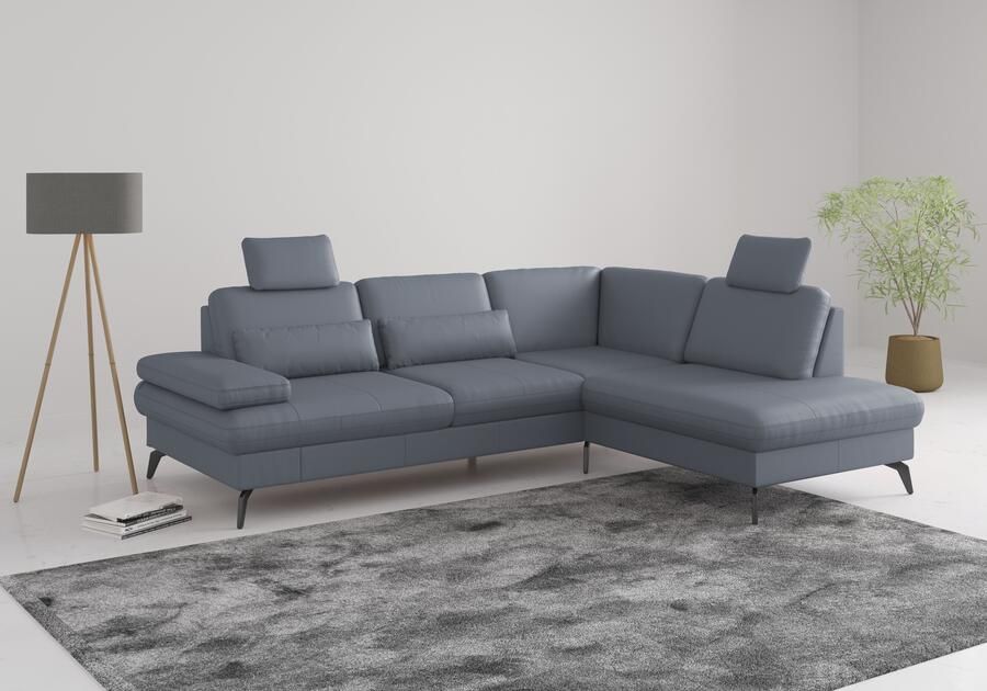 Sit&more Hoekbank Morris L-vorm incl. zitdiepteverstelling keuze uit armleuningverstelling bedfunctie & bedlade - Foto 10