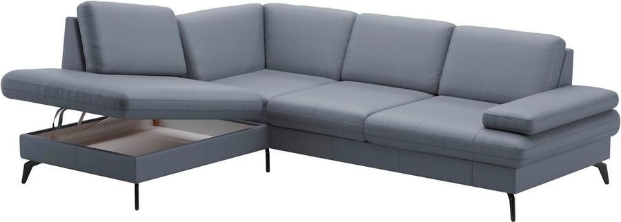 Sit&more Hoekbank Morris L-vorm incl. zitdiepteverstelling keuze uit armleuningverstelling bedfunctie & bedlade - Foto 9