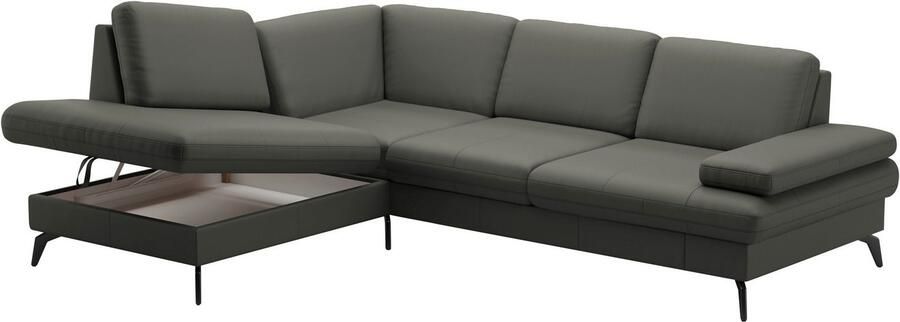 Sit&more Hoekbank Morris L-vorm incl. zitdiepteverstelling keuze uit armleuningverstelling bedfunctie & bedlade - Foto 9