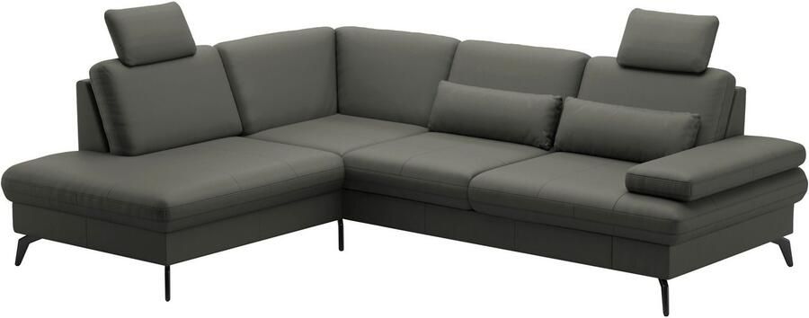 Sit&more Hoekbank Morris L-vorm incl. zitdiepteverstelling keuze uit armleuningverstelling bedfunctie & bedlade - Foto 6