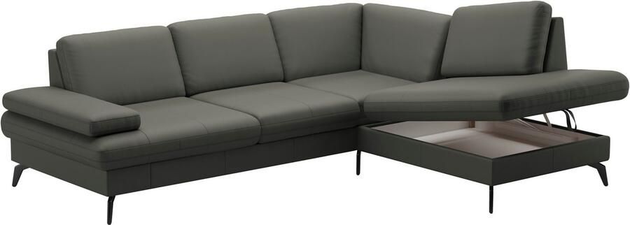 Sit&more Hoekbank Morris L-vorm incl. zitdiepteverstelling keuze uit armleuningverstelling bedfunctie & bedlade - Foto 9