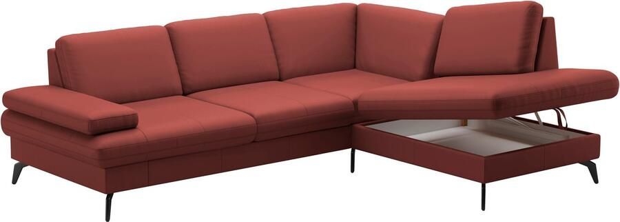 Sit&more Hoekbank Morris L-vorm incl. zitdiepteverstelling keuze uit armleuningverstelling bedfunctie & bedlade - Foto 9