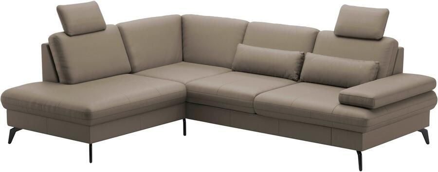 Sit&more Hoekbank Morris L-vorm incl. zitdiepteverstelling keuze uit armleuningverstelling bedfunctie & bedlade - Foto 6