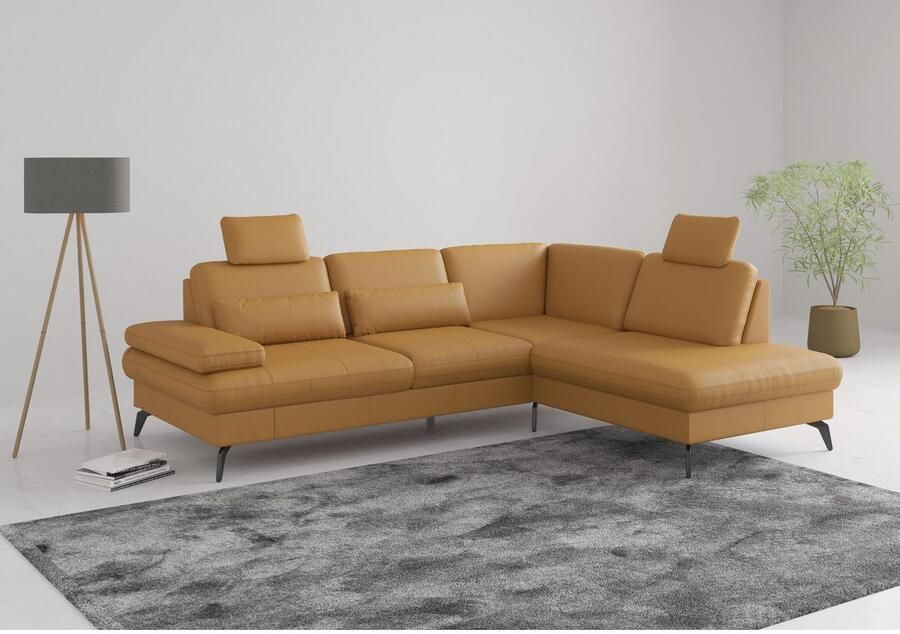 Sit&more Hoekbank Morris L-vorm incl. zitdiepteverstelling keuze uit armleuningverstelling bedfunctie & bedlade - Foto 5