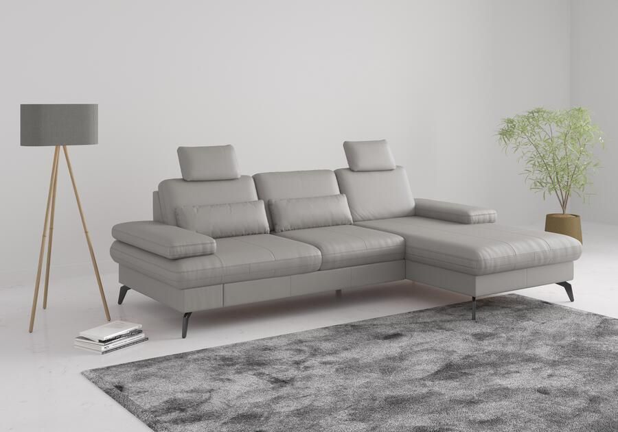 Sit&more Hoekbank Morris L-vorm incl. zitdiepteverstelling keuze uit armleuningverstelling bedfunctie & bedlade - Foto 11