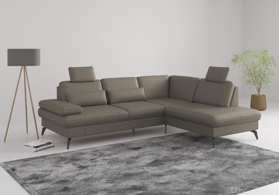 Sit&more Hoekbank Morris L-vorm incl. zitdiepteverstelling keuze uit armleuningverstelling bedfunctie & bedlade - Foto 4