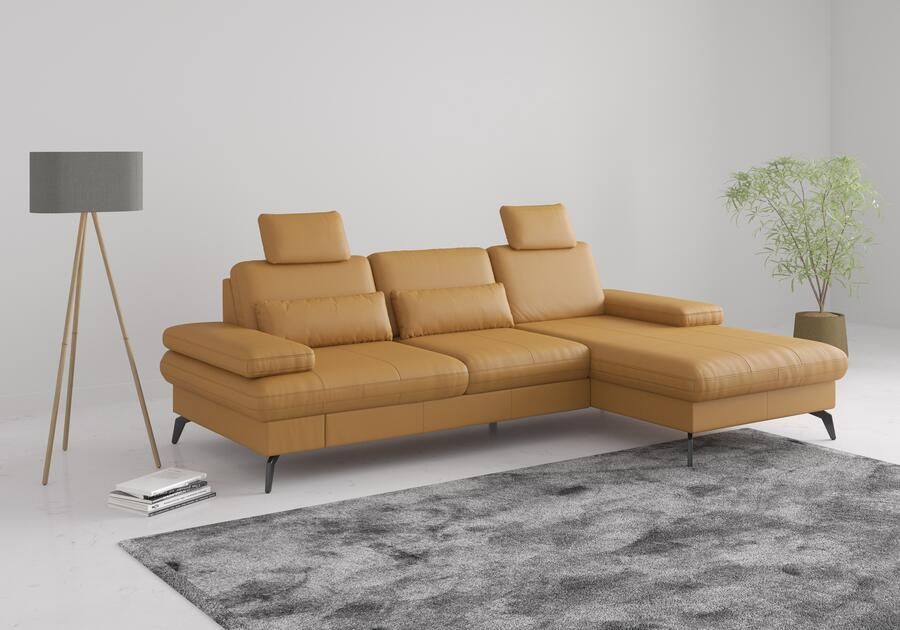 Sit&more Hoekbank Morris L-vorm incl. zitdiepteverstelling keuze uit armleuningverstelling bedfunctie & bedlade - Foto 4