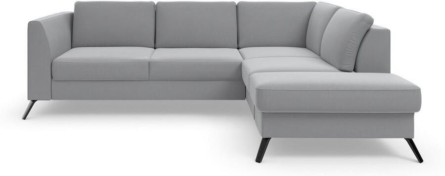 Sit&more Hoekbank Olsen L-vorm inclusief zitdiepteverstelling naar keuze met slaapfunctie 15 cm hoog - Foto 6