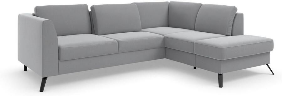 Sit&more Hoekbank Olsen L-vorm inclusief zitdiepteverstelling naar keuze met slaapfunctie 15 cm hoog - Foto 9