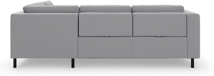 Sit&more Hoekbank Olsen L-vorm inclusief zitdiepteverstelling naar keuze met slaapfunctie 15 cm hoog - Foto 8