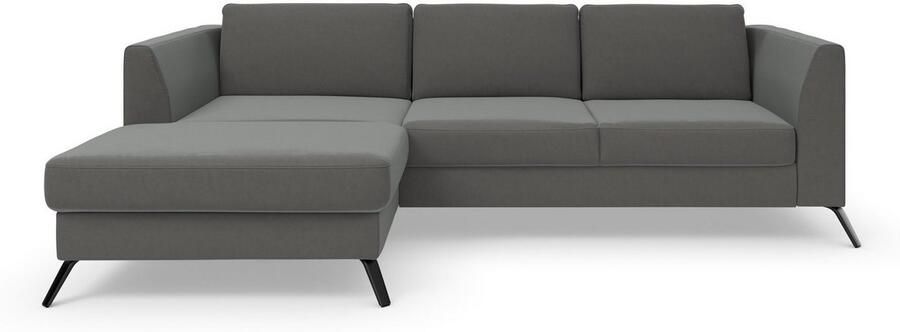 Sit&more Hoekbank Olsen L-vorm inclusief zitdiepteverstelling naar keuze met slaapfunctie 15 cm hoog - Foto 12