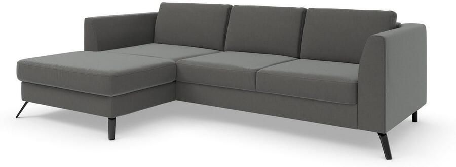 Sit&more Hoekbank Olsen L-vorm inclusief zitdiepteverstelling naar keuze met slaapfunctie 15 cm hoog - Foto 13