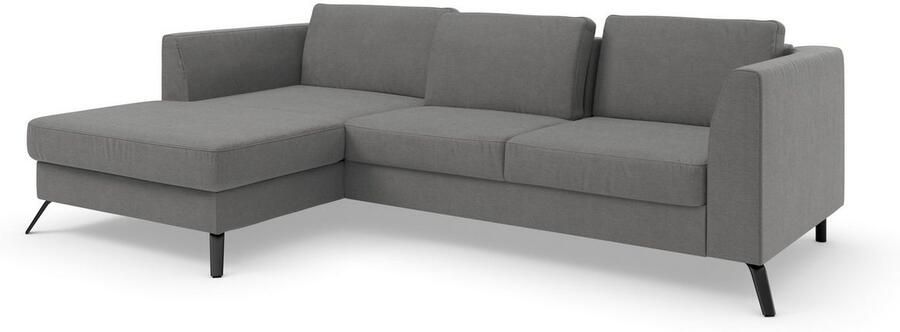 Sit&more Hoekbank Olsen L-vorm inclusief zitdiepteverstelling naar keuze met slaapfunctie 15 cm hoog - Foto 10
