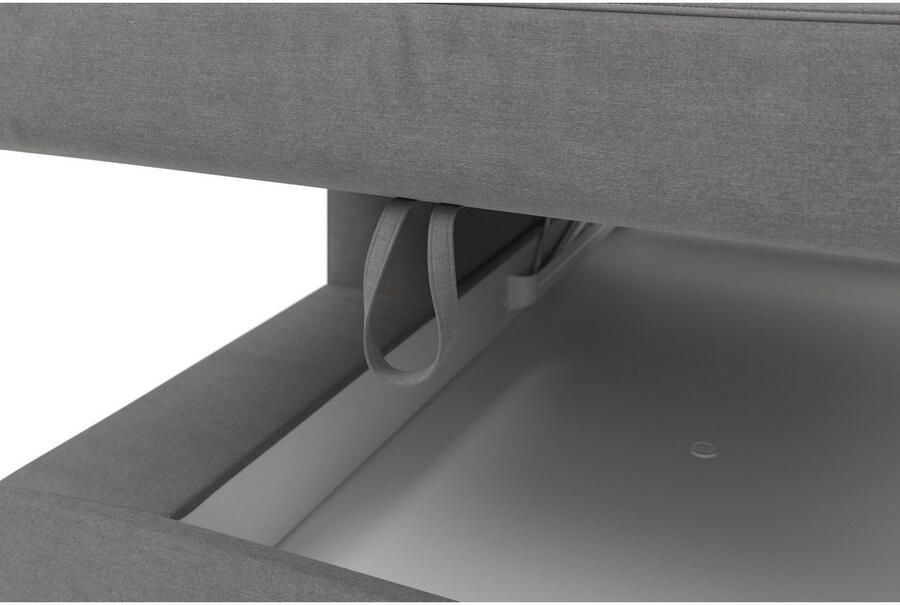 Sit&more Hoekbank Olsen L-vorm inclusief zitdiepteverstelling naar keuze met slaapfunctie 15 cm hoog - Foto 4