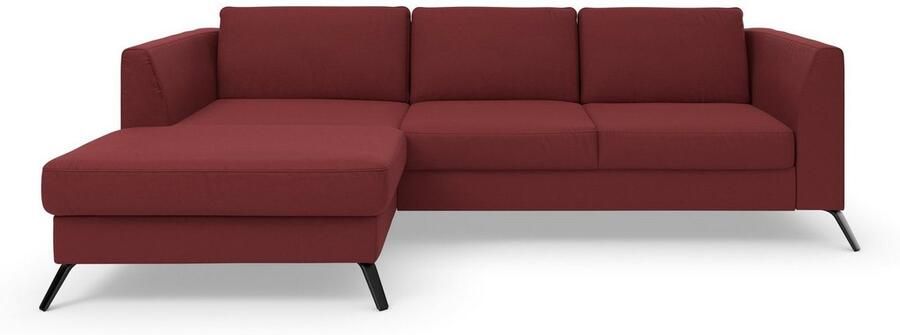 Sit&more Hoekbank Olsen L-vorm inclusief zitdiepteverstelling naar keuze met slaapfunctie 15 cm hoog - Foto 12