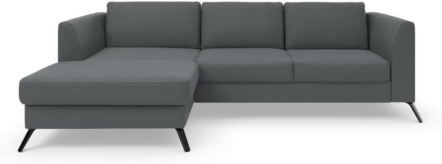 Sit&more Hoekbank Olsen L-vorm inclusief zitdiepteverstelling naar keuze met slaapfunctie 15 cm hoog - Foto 9