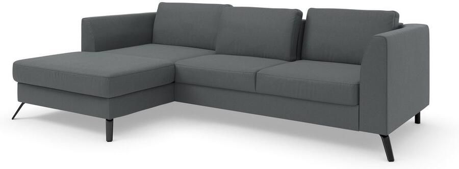 Sit&more Hoekbank Olsen L-vorm inclusief zitdiepteverstelling naar keuze met slaapfunctie 15 cm hoog - Foto 10