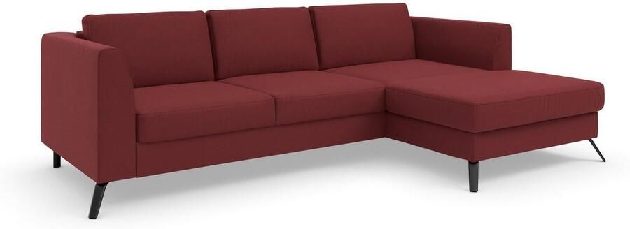 Sit&more Hoekbank Olsen L-vorm inclusief zitdiepteverstelling naar keuze met slaapfunctie 15 cm hoog - Foto 15