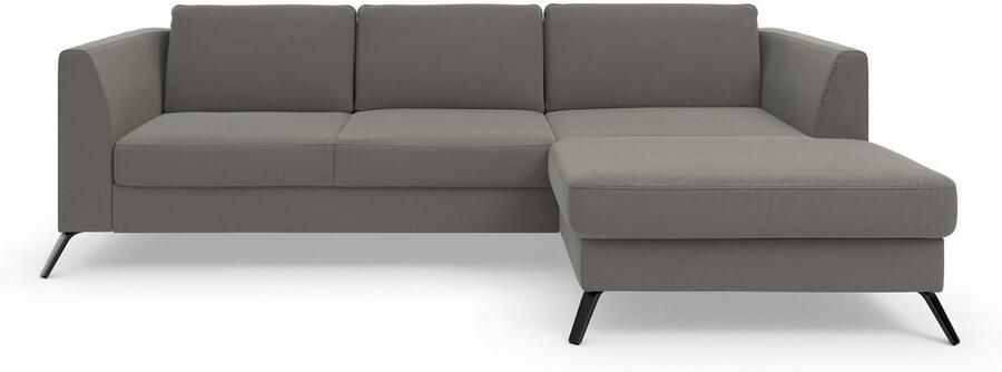 Sit&more Hoekbank Olsen L-vorm inclusief zitdiepteverstelling naar keuze met slaapfunctie 15 cm hoog - Foto 13