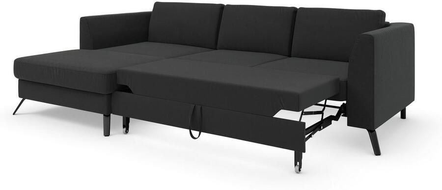 Sit&more Hoekbank Olsen L-vorm inclusief zitdiepteverstelling naar keuze met slaapfunctie 15 cm hoog - Foto 7