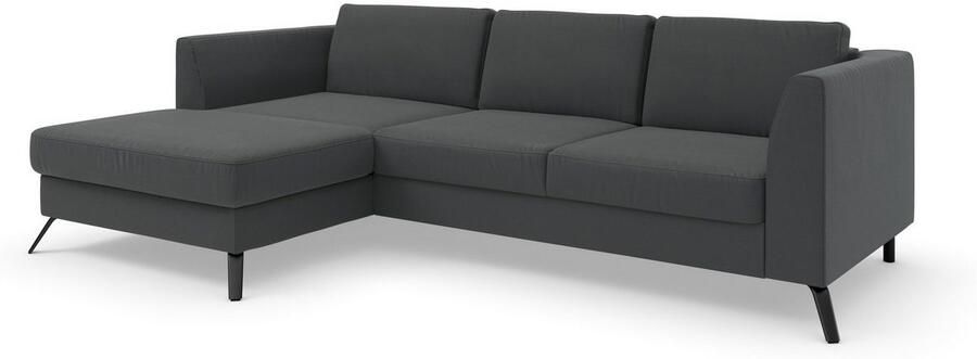 Sit&more Hoekbank Olsen L-vorm inclusief zitdiepteverstelling naar keuze met slaapfunctie 15 cm hoog - Foto 13