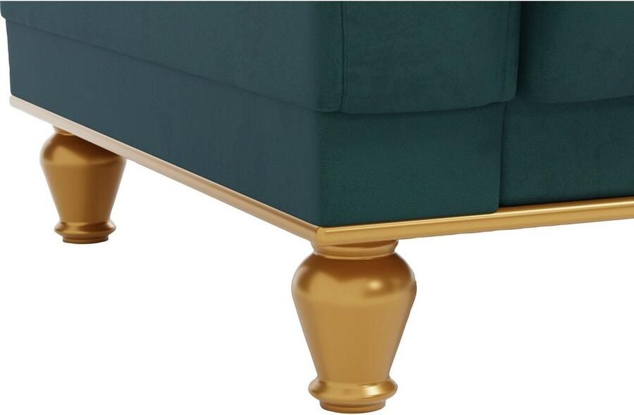 Sit&more Hoekbank Orient 5 L-vorm met strassteentjes naar keuze met slaapfunctie en bedkist - Foto 4