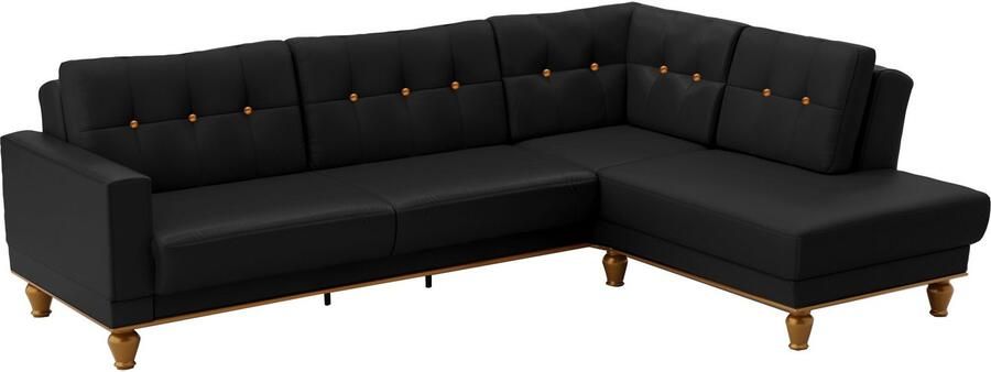 Sit&more Hoekbank Orient 5 L-vorm met strassteentjes naar keuze met slaapfunctie en bedkist - Foto 10