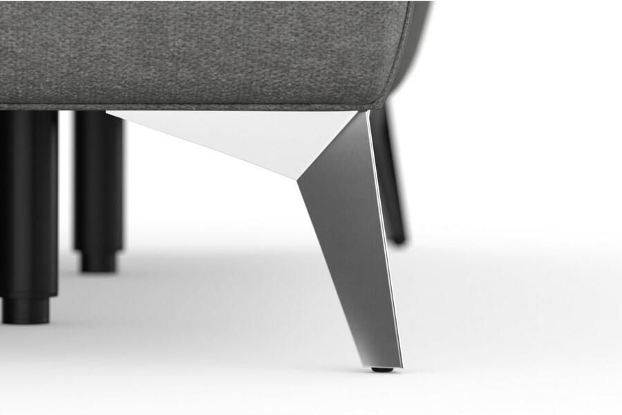 Sit&more Hoekbank Padua L-vorm inclusief zitdiepteverstelling armleuning en binnenvering - Foto 7