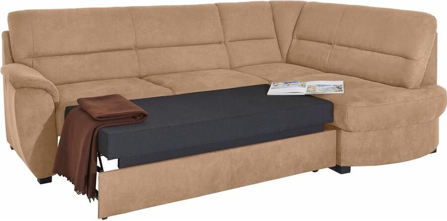 Sit&more Hoekbank Pandora L-vorm naar keuze met slaapfunctie en bedkist - Foto 3