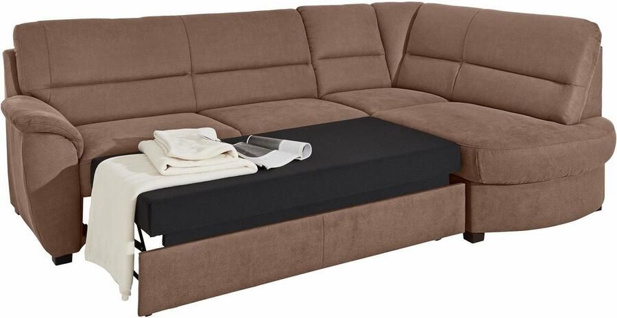 Sit&more Hoekbank Pandora L-vorm naar keuze met slaapfunctie en bedkist - Foto 4
