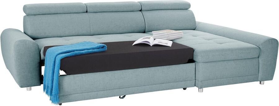 Sit&more Hoekbank Riva L-vorm inclusief verstelbare hoofdsteun naar keuze met slaapfunctie - Foto 5