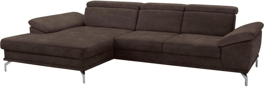 Sit&more Hoekbank Scorpio L-vorm inclusief zitdiepteverstelling naar keuze met verstelbaar hoofdeind - Foto 7