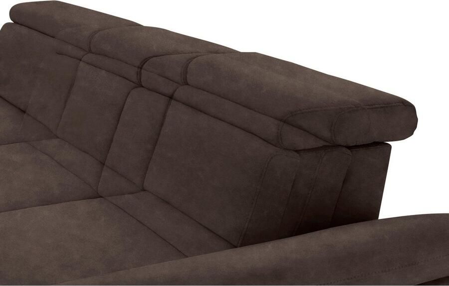 Sit&more Hoekbank Scorpio L-vorm inclusief zitdiepteverstelling naar keuze met verstelbaar hoofdeind - Foto 4