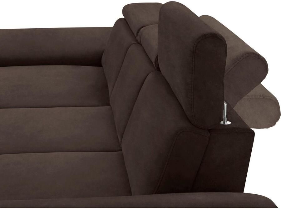 Sit&more Hoekbank Scorpio L-vorm inclusief zitdiepteverstelling naar keuze met verstelbaar hoofdeind - Foto 3