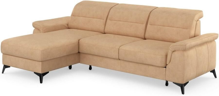 Sit&more Hoekbank Sinatra L-vorm met récamier optioneel met verstelbare hoofdsteun en armleuning - Foto 11