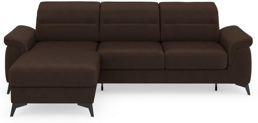 Sit&more Hoekbank Sinatra L-vorm met récamier optioneel met verstelbare hoofdsteun en armleuning - Foto 9