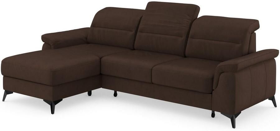 Sit&more Hoekbank Sinatra L-vorm met récamier optioneel met verstelbare hoofdsteun en armleuning - Foto 11