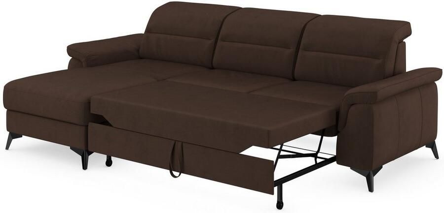 Sit&more Hoekbank Sinatra L-vorm met récamier optioneel met verstelbare hoofdsteun en armleuning - Foto 7